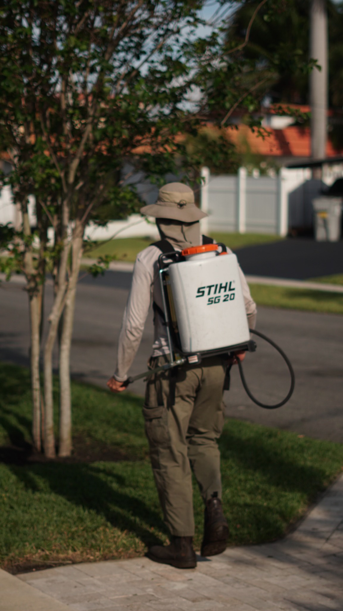 Lawn treatment in Pompano Beach